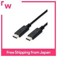 ELECOM USB2.0 cable PS5 compatible CC type normal 1.0m black GM-U2CCC10BK