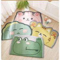 ✨Yinuo✨#Ready Stock#Cartoon Car Door Stepping Anti-slip Floor Mats Bedroom Bathroom Fast Dry Flannel Fast Absorbent Floor Mat#地毯#