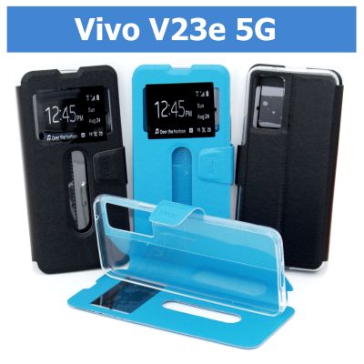 เคส Vivo V23e 5G - เคสฝาพับ วีโว่ โชว์เบอร์ ตั้งได้