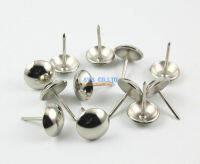 100 Pieces 14x20mm Silver Upholstery Tacks Nails