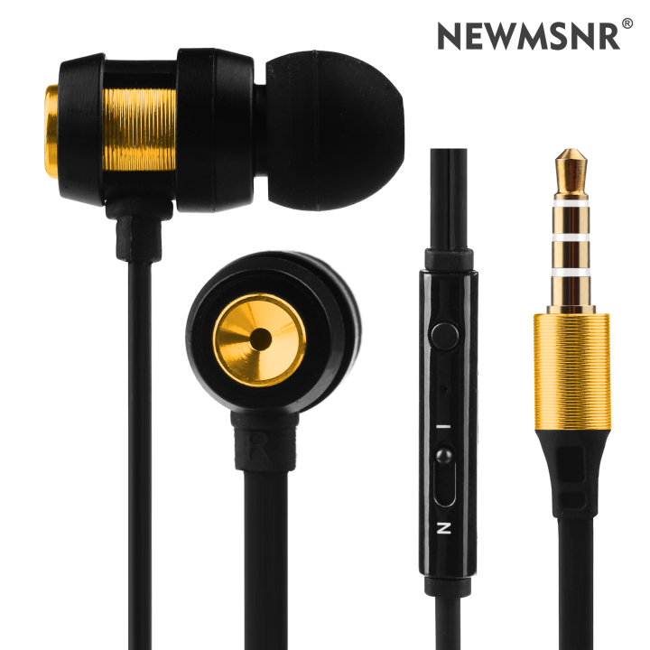(New) Newmsnr Original High Quality Earphones With HD Mic Noise
