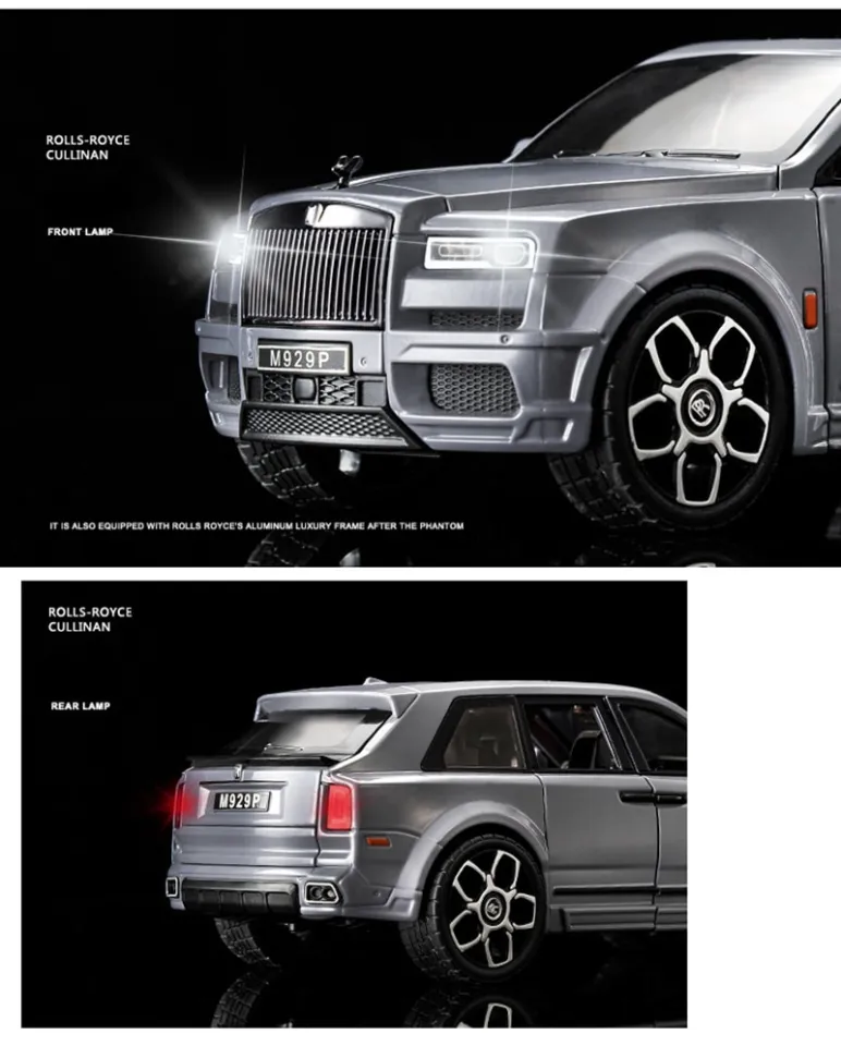 1:20 Rolls Royce Cullinan SUV Alloy Model Car Toy Diecasts Metal Casting  Sound and Light Car Toys For Children Vehicle - AliExpress