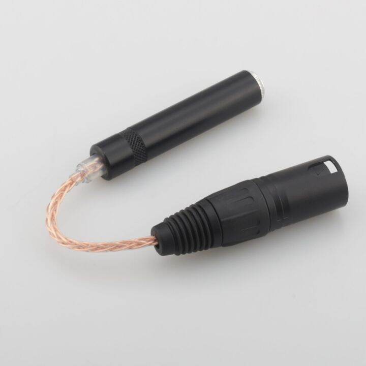 high-quality-hc028-8-cores-single-copper-4-pin-xlr-male-balanced-to-6-35mm-1-4-female-audio-adapter-cable