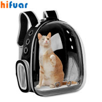 Portable Cat Carrier Bag Breathable Outdoor Shoulder Bag Carrier Portable Space Capsule Cage Backpack Travel Transparent Bag