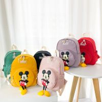 ◑ Mochila infantil Cartoon Mickey Mouse bolsa de escola princesa para meninos e meninas jardim infância novo 2021