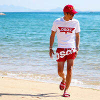 DSQ2 Summer Super Cool Sports And Leisure Shorts For Jogging Quick-Drying Breathable And Wear-Resistant beach Shorts