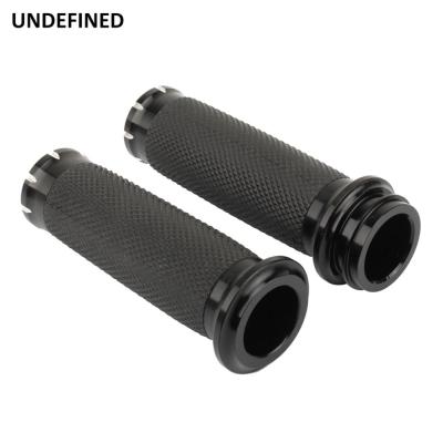 1 Inch Motorcycle Hand Grips Black Electronic Throttle Handle Grips For Harley Touring Street Glide Road King Dyna FXDLS Softail