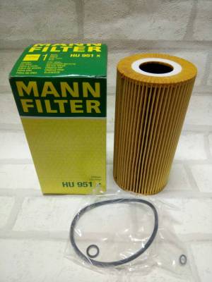 กรองน้ำมันเครื่อง  Benz S-Class  W140 ( 1991 - 1998 )  รุ่น  S 300  3.0 Turbo Diesel    Oil Filter  Mann  HU951x  /  HU 951x SS