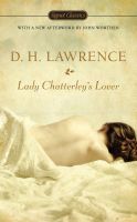 Lady Chatterley &amp;#39, Mrs. Chatterleys lover; s Lover Lawrence