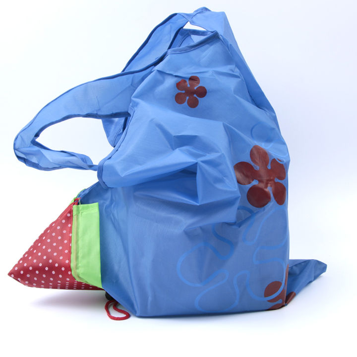 reusable-nylon-foldable-fashion-shopping-bags-strawberry-tote-eco