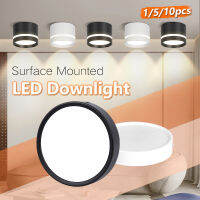 Led Downlight Ceiling Lamp Spot Led 220V W Surface Mount Down Lights fixture For Kitchen Bathroom Living Room Cabinets