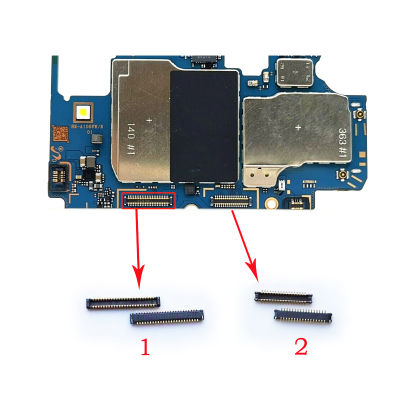 หน้าจอแสดงผล LCD คอนเนคเตอร์ FPC สำหรับ Samsung A10 A105 A105F ที่ชาร์จ USB ขั้วต่อปลั๊กติดต่อชาร์จ