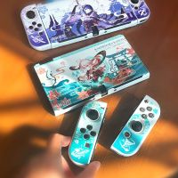 ㍿✑ Beelzebul Genshin Impact OLED Funda Switch All-inclusive Protection Case Cover Controller Game Host Shell For Switch Accessories