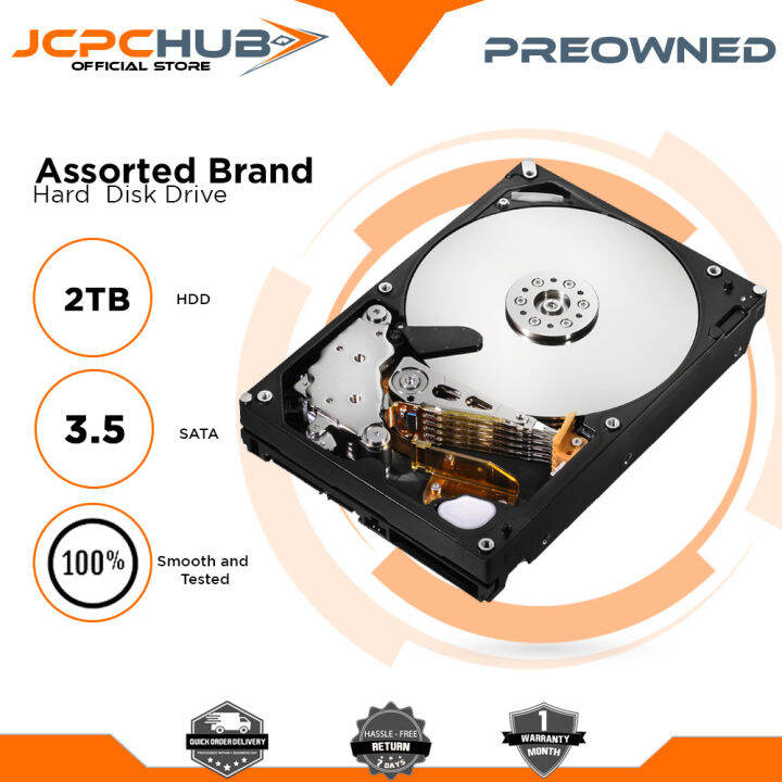 2tb hard drive refurbished