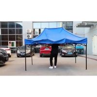 โปรโมชั่น DIKA เต็นท์ เต็นท์พับ เต็นท์ขายของ 3M×3M Folding tent กันสาดกลางแจ้ง กลางแจ้ง เต้นท์ จอดรถ แข็งแรง ผ้าใบหนา 600D -800D ราคาถูก เต็นท์ เต็นท์นอน เต็นท์เดินป่า เต็นท์แคมป์ปิ้ง