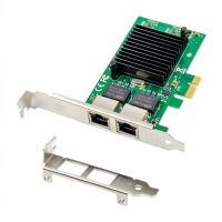 PCIE X1 82576EB Dual Ports 1000M Gigabit Ethernet Network Card Networking Pci-E Ethernet Server Controler Card