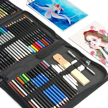 41pcs Sketch Pencil Set Artist Craft Professional drawing Kit Graffiti  Portable Student Art Supplies | Lazada PH