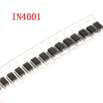【CC】 100PCS IN4001 DIODE 1N4001 SMD 1A 50V Rectifier Diode