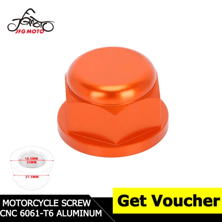 JFG MOTO CNC Front and rear axle nuts for KTM SX 85 150 250 300 350 450
