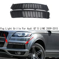 2Pcs Trim Vent Fog Light Grille Racing Grills for Audi Q7 S LINE 2009-2015 4L0807697B