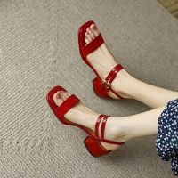 2023 New Elegant Woman Heeled Shoes Women High Heel Gladiator Sandals Shoes Woman High Heels Pumps Small