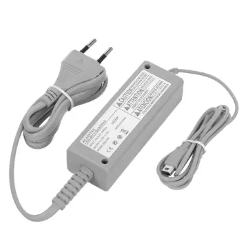 Wii U Gamepad Charger, AC Power Adapter Charger for Nintendo Wii U Gamepad  Remote Controller