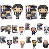 funko pop Wednesday Addams Figure Toy Addams Family Action Wedesday Model Doll Decoration Ornament Birthday Gift ForChildren