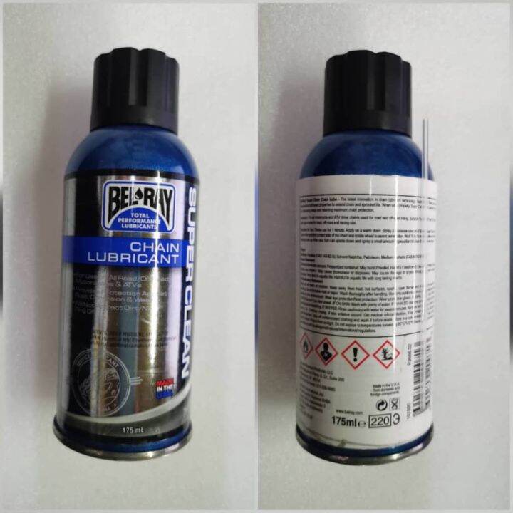 BEL RAY SUPER CLEAN CHAIN LUBE 175ml Lazada