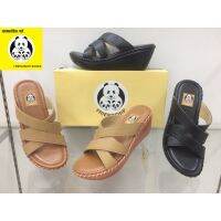 ♣รองเท้าหนังแท้ Friendship shoes รุ่น 4767--017 สายไขว้สอยขอบ☁