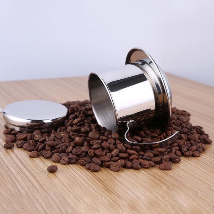อุปกรณ์ชงกาแฟ-กาแฟเวียดนาม-แก้วสแตนเลสดริปกาแฟเวียดนาม-แก้วดริปกาแฟเวียดนาม-ถ้วยชงกาแฟ-ถ้วยหยดกาแฟ-ขนาด-7-เซนติเมตร