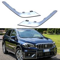 ↂ❅ For Suzuki SX4 S-Cross SX4 Crossover 2016-2021 Car Front Fog Light Lamp Chrome Trim Cover Garnish 7175174R10-0PG 7176174R10-0PG