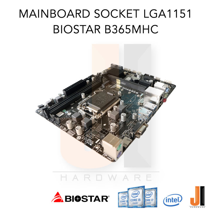 mainboard-biostar-b365mhc-lga1151-รองรับ-core-i-gen-8xxx-และ-gen-9xxx-มือสองสภาพดีมีการรับประกัน