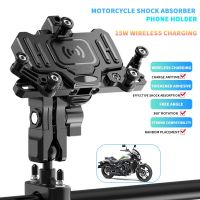 Motorcycle Mobile Phone Holder Wireless Charging For Kawasaki VULCAN/S 650cc W800 Z800 Z900RS Z650RS VERSYS Accesorios Bracket