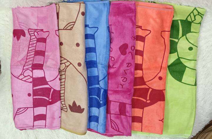 sale-ผ้าห่มนาโนเด็ก-ผ้าเช็ดต้ว-ผ้าห่อตัว-ผ้าคลุม-แบบกุ๊นขอบ-ขนาด-85-100-cm