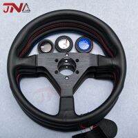 Microfiber Leather Sports JDM Steering Wheel For Honda Mitsubishi Toyota Universal Japen Car Modified Steering Wheel