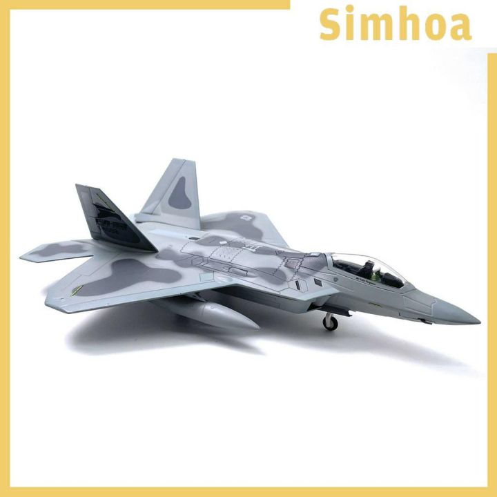 simhoa-ของเล่นโมเดลเครื่องบินสหรัฐอเมริกา-1-100-usa-airline-f-22