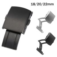 ❏ Adjustable Watch Buckle for Seiko Watch Strap Sold 316L Stainless Steel Clasp Double Lock Button Diver Buckle 18mm 20mm 22mm