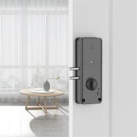 Smart Indoor Electronic Door Lock Wooden Cabinet Door Locks With Extra Power Cable Tag IC Card Access Control