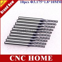 【hot】✕☈✣ 10pcs 1.8mm Import Carbide PCB End Mill Hard Router Bits Corn Burrs Milling Cutter for Cut