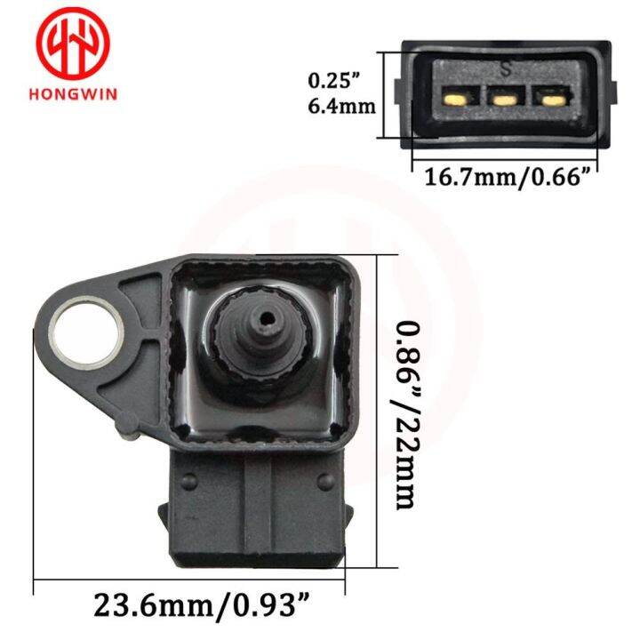 hongwin-manifold-absolute-pressure-map-sensor-oem-13622246977-for-bmw-3-5-tou-7-x5-land-rover-mg-opel-vauxhall-1998-2005