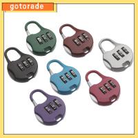 GOTORADE 1pcs ของขวัญ ร้อน จัดหาตู้ล็อกเกอร์ กระเป๋าเดินทาง โรงยิม ป้องกันไดอารี่ หน้าปัด 3 หลัก เครื่องมือรักษาความปลอดภัย กุญแจ ล็อครหัสผ่าน