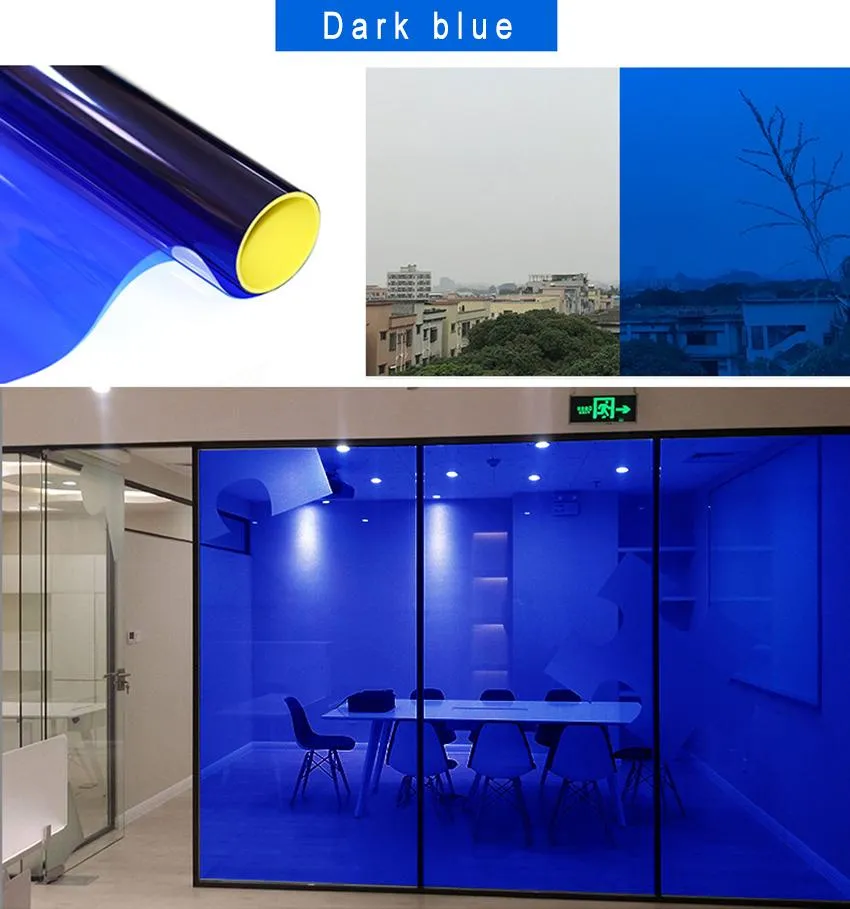 colored window tint film