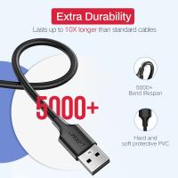 【12 Month Warranty+COD】UGREEN Original USB 2.0 3A Cable With 5000+ Bend Lifespan For Xiaomi Samsung