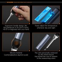 -01 Smart Electric Soldering Iron+6Xsoldering Heads PD 65W Adjustable Constant Temperature Fast Heat Soldering Iron