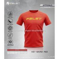 ♦☬ Felet H-Series Jersey (9 Color) team order badminton plain tee W2QD