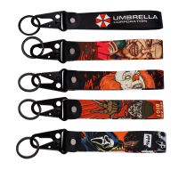 Halloween Decorations Horror Movie Series Key Fobs Holder Keychain For Motorcycles Key Tag Key Cool Chaveiro Essories