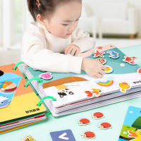 17ธีม3D Baby Busy Book Montessori Busy Board ของเล่นเด็ก Early Learning Cognitive Match เกม Basic Life Hand On Toy