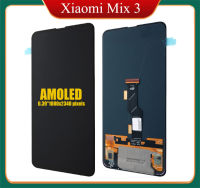 อะไหล่หน้าจอ Super AMOLED สำหรับ Xiaomi Mi Mix 3จอแสดงผล LCD ของแท้ขนาด OLED 5G M1810E5GG 4G M1810E5A