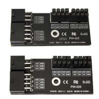 066A Dual ATX 8 Pin Female to 8 pin Male 180 Degree Power Supply Adapter Board Power Steering Connector for Desktop Graphics GPU