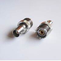 ✆ 10Pcs UHF Female SO-239 SO239 Jack To BNC Female Jack Straight RF Connector Adapter